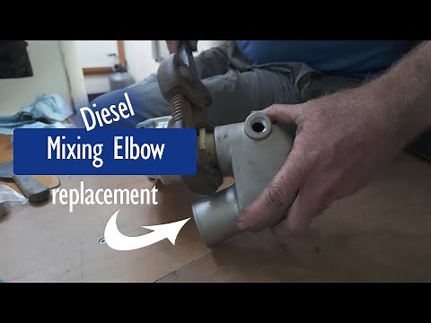Yanmar Exhaust Mixing Elbow Replacement