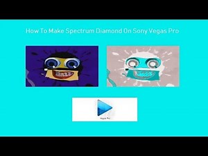 How To Make Spectrum Diamond On Sony Vegas Pro (Almost Right For The Gradient Map Version)