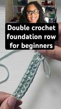 🌟foundation Double crochet for beginners🌟