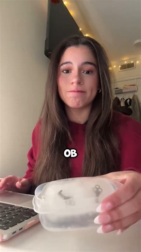 She chained herself up | The key was trapped in the ice