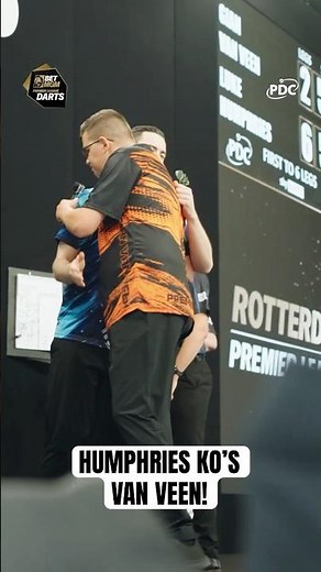 HUMPHRIES BEATS HOME HERO! 💔 | 2026 BetMGM Premier League - Night 11 Rotterdam