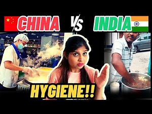 CHINA vs INDIA Street Food Hygiene - This is truly shocking... 🇨🇳 中国vs印度街头食品卫生 。。我震惊了
