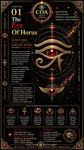 The Eye of Horus Meaning: Protection, Healing & Inner Sight 👁️ | Code Of Ascension