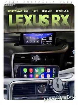 Lexus RX350 CarPlay installation - AlexAutoTech