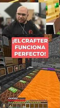 The CRAFTER works PERFECTLY! #shorts #minecraft #tutorial #gaming #clips