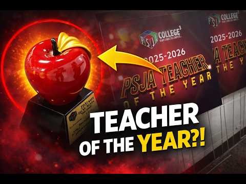 PSJA 2025-2026 Teacher Of The Year