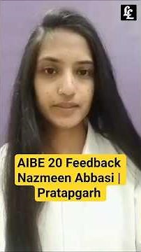 AIBE 20 Feedback | Nazmeen Abbasi | Pratapgarh | Linking Law