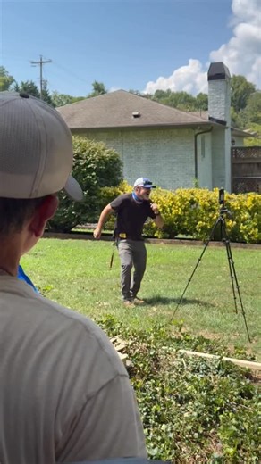 Lunch Break 🥪 🔨 Big Thanks to @bobbyprothero for traveling down south to help me frame the deck. And Rock for the extra muscle. Apologies for the dance break fellas. | Darren Keefe