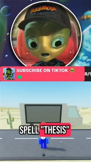 Spelling Gone Wrong 🤣💩 #roblox #spellingbee #funnyfails #hilariousgaming