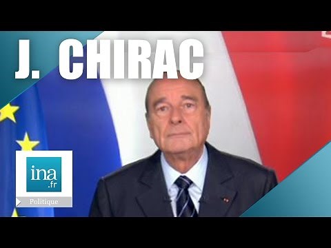 Jacques Chirac : Le dernier discours à l'Elysée | Archive INA