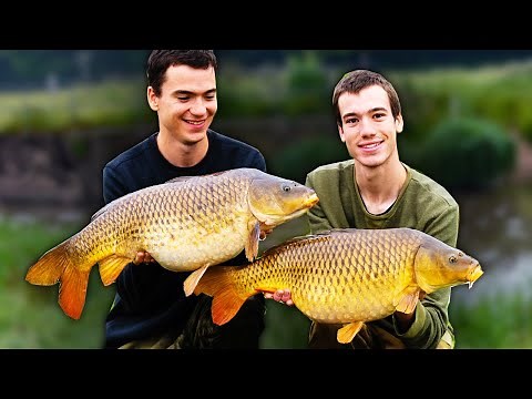 Carp Fishing On The River - Small Stream Success!