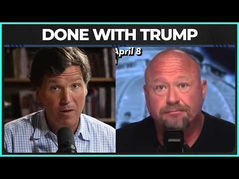 Alex Jones And Tucker Carlson Are DONE With Trump