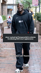 Akon ‘Locked Up'(Temporarily) In Atlanta For Missing 2023 Court Appearance