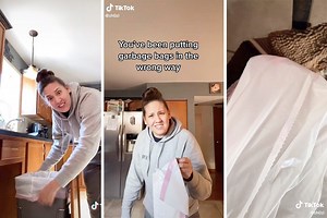 You’ve Been Putting Garbage Bags in the Wrong Way—Here’s How