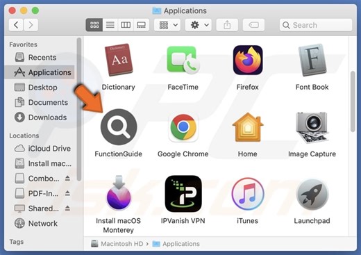 FunctionGuide Adware (Mac)