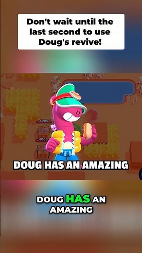 Pro Brawl Stars Strategy: Doug's Revive Trick Revealed! ‪@BrawlStars‬ ‪@supercell‬