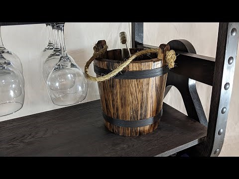 Making an Ice Bucket For My Bar Cart - Woodworking