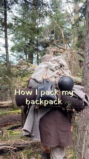 How I pack my backpack
