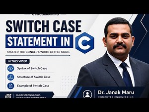 🔥 Switch Case in C Programming | Complete Tutorial with Syntax & Examples