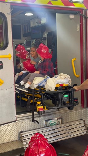 Such an exciting experience today at the Hollis NH Fire Department | Hollis Academy for Children