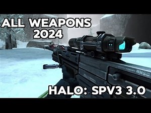 Halo SPV3 All Weapons Showcase (2024 Updated)