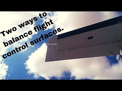 Static/Mass & Aerodynamic Balancing(Aerodynamics & flight controls Episode 5)