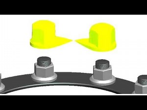 Dustite® wheel nut movement indicator with dust cap - demo video