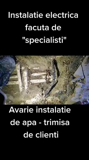 Avarie instalatie de apa. TikTok