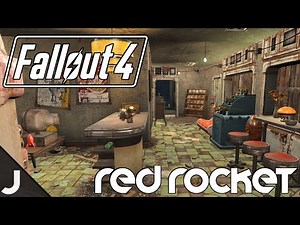 Fallout 4 - Red Rocket - Base Building Tour [My Favourite Base]