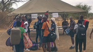 Some of the potential candidates reported yesterday, 13 November 2023 at NDF Training Establishment for 17th NDF Recruit Training Intake. #17thNDFRecruitTrainingIntake2023 | The Ministry of Defence and Veterans Affairs