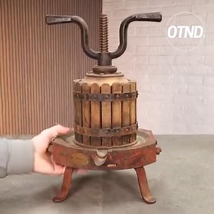 293K views · 4K reactions | Watch this old grape press come back to life! ✨ #restoration #diy #fblifestyle | Old Things Never Die | Facebook