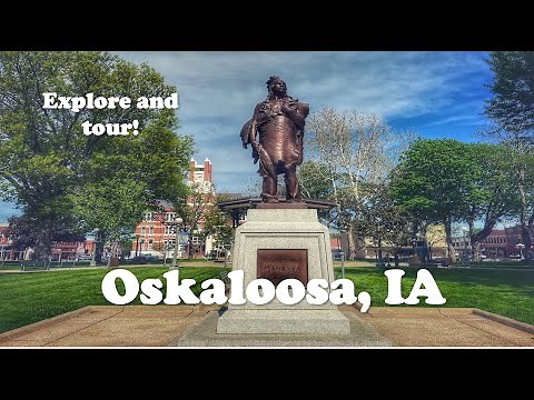 Oskaloosa, IA | A 4K City Walking Tour