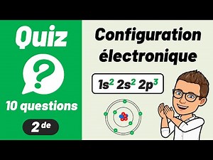 ELECTRONIC CONFIGURATION ✅ Revision Quiz 🎯 Second | Chemistry