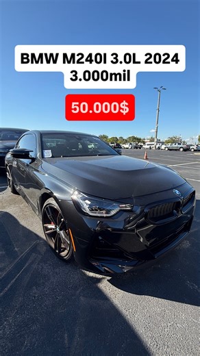 50.000$ BMW M240I 3.0L 2024 3.000mil 🇺🇸 Закрытые местные аукционы: ADESA, America’s Auto Auction (США) Подберу авто вашей мечты под ваш бюджет! ✅ Целые автомобили по вашим параметрам ✅ Доставка по США, в Украину, Европу, Молдову, Грузию, Казахстан и ОАЭ ☎️ 1 205 207 7982 Telegram, Viber, WhatsApp #АвтоИзСША #АвтоАукцион #АвтоПодбор #Manheim #ADESA Copart ПригонИзСША ДоставкаАвто BMW Audi Mercedes Toyota Honda Lexus | Valerii Kalchu
