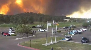 Ruidoso Fire Live Cam Shows Massive Blaze Near Midtown As Evacuations Underway In New Mexico Village