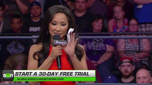 <摄魂>盖儿金Gail Kim TNA名人堂仪式 2016 Bound for Glory