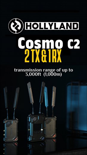 Sharafu | Hollyland Cosmo C2 Wireless HDMI/SDI Video Transmission System 3000ft 33ms 1080P60 Seamless Frequency NDI UVC RTMP Live Stream✌🏻✌🏻... | Instagram