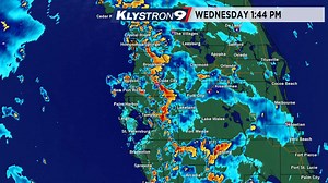 1:55 pm: Klystron 9 is detecting widespread storms moving across the area and they are producing very heavy rain. Watch for localized flooding, especially in areas that received several inches of rain yesterday. | Spectrum Bay News 9 Weather