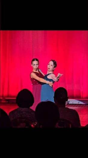 女性デュオの甘くリリカルなアルゼンチンタンゴ #社交ダンサー #dance #振付動画#アルゼンチンタンゴ #ルンバ #ワルツ