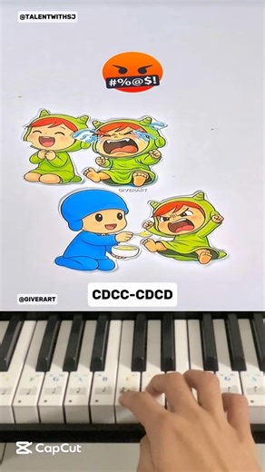 Eat Face Unboxing Muevelou Niddle Pop Pocoyo X Nina Vad Boyz @GiverArt - Piano Tutorial