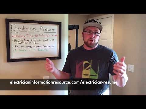 Electrician Resume – Writing Tips To Land You The Job