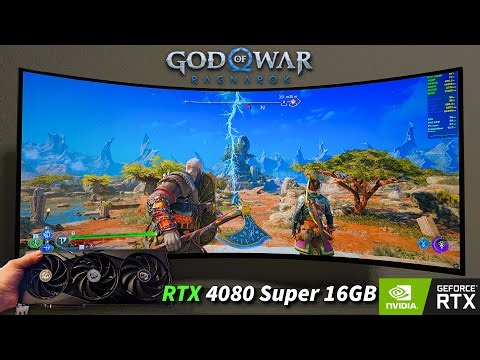 God of War Ragnarök | RTX 4080 Super 16GB | i9 14900K | LG UltraGear 45" OLED 45GX950A-B