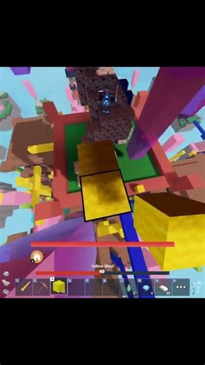 How clutched with 1 HP... 🛡️ #roblox #bedwars #bedwarsrobloxfunny #minecraft #robloxpvp #pvp