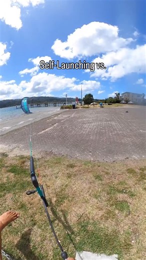 K I T E S U R F A A R O N🇨🇭🇳🇿 on Instagram: "self-landing a kite behind a house… I look for a wind sheltered spot like a building or a tree. The kite tends to just drop out of the sky but it’s a risky way to land your kite. I always stay fully alert and ready to release. But 25 years into it and it always worked for me. #kitesurfing #kiteboarding #watersports #wateractivities #tips #self-landing #self-landingakite #selflaunch"