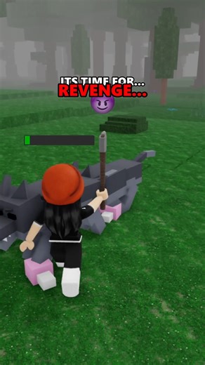 I got revenge from this evil bacon in roblox 99 nights 😈