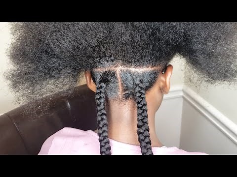 Little Girls Knotless Box Braids| Quick & EASY Braided Hair Styles| Kids Braids| Braids & Beads