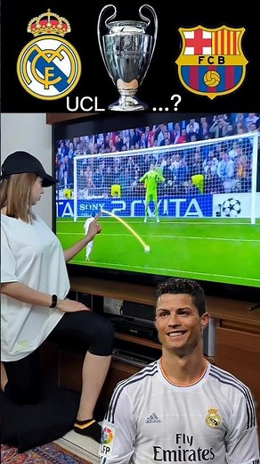 Real madrid VS Barcelona. UCL #highlights