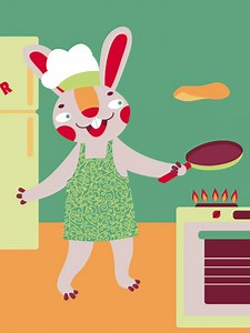 Quand on fait des crêpes - version illustrée