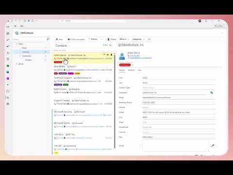CRM For Outlook - SalesOutlook Anywhere CRM
