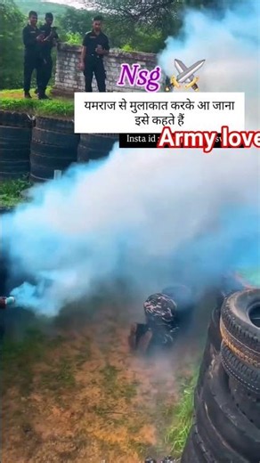 NSG Black commando training #army #armylover #commandotraining #trending #indianarmy